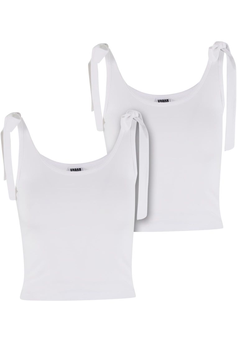 Ladies Tied Basic Jersey Top 2-Pack -  - TTUTB7520A - 578