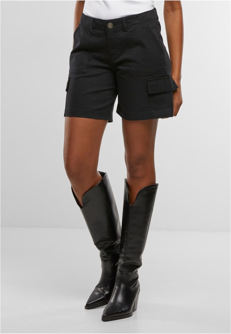 Ladies Cotton Cargo Shorts - Ladies Shorts, Skirts and Dresses - TTUTB7527 - 31