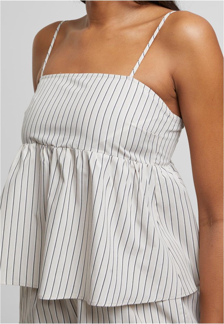 Ladies Striped Cotton Cami Top - - TTUTB7531 - 187