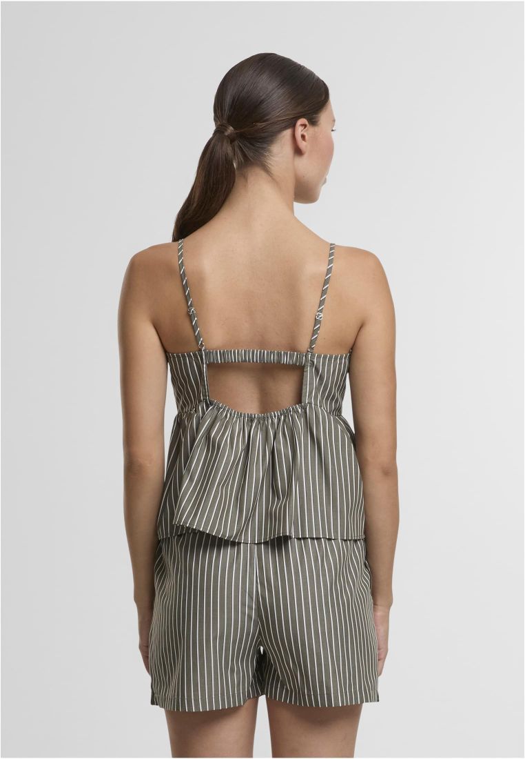 Ladies Striped Cotton Cami Top - - TTUTB7531 - 4