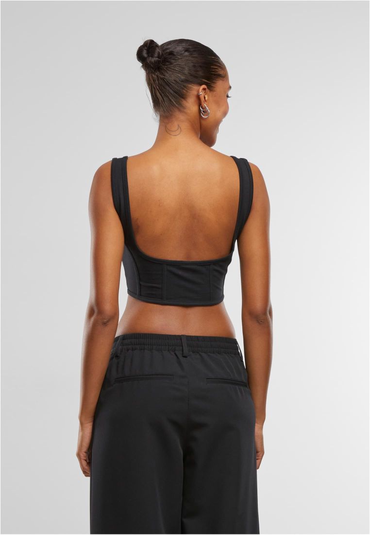 Ladies Jersey Corsage Top -  - TTUTB7534 - 4