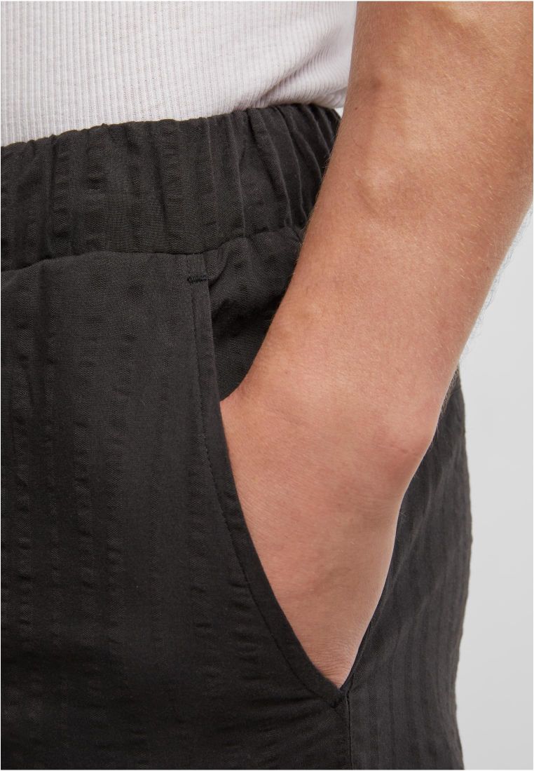 Loose Seersucker Pants - - TTUTB7566 - 8