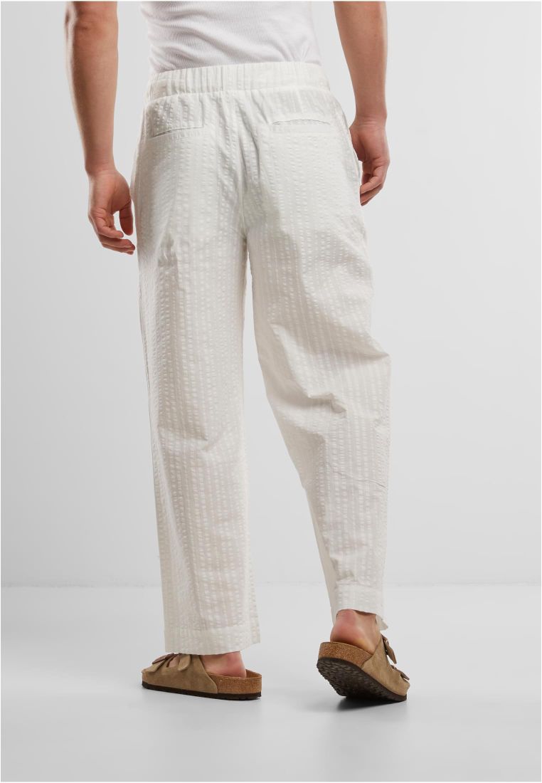 Loose Seersucker Pants - - TTUTB7566 - 276