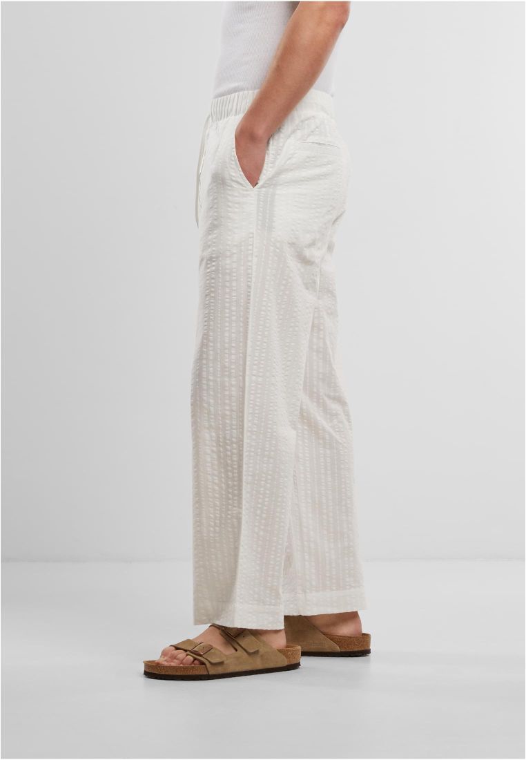 Loose Seersucker Pants - - TTUTB7566 - 275