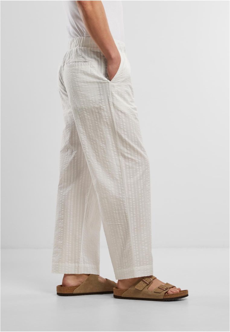 Loose Seersucker Pants - - TTUTB7566 - 277
