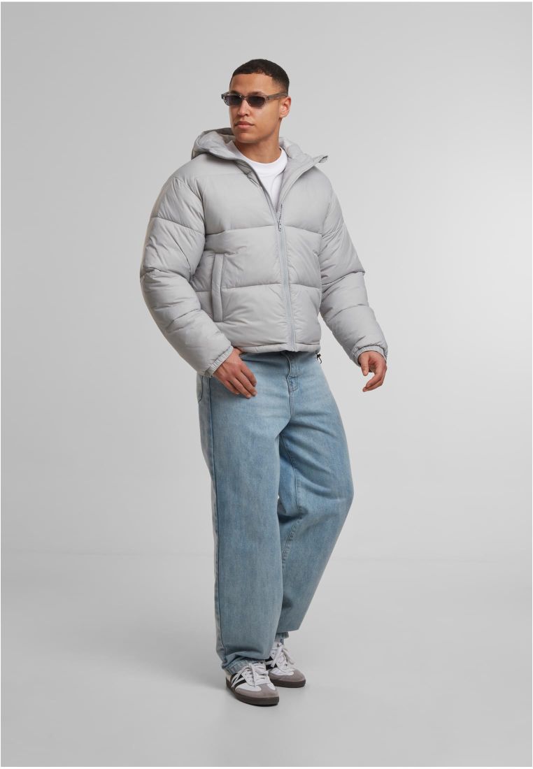 Shiny Puffer Jacket With Hood - - TTUTB7585 - 276