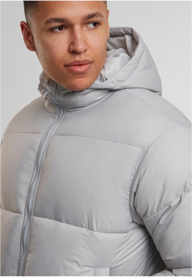 Shiny Puffer Jacket With Hood - - TTUTB7585 - 277