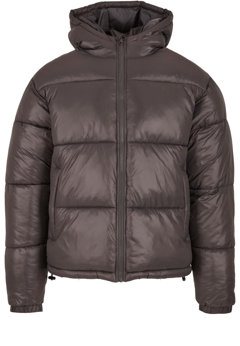 Shiny Puffer Jacket With Hood - - TTUTB7585 - 752