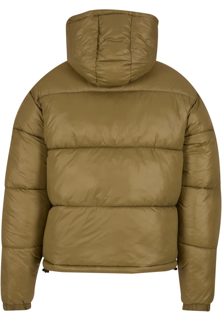 Shiny Puffer Jacket With Hood - - TTUTB7585 - 280