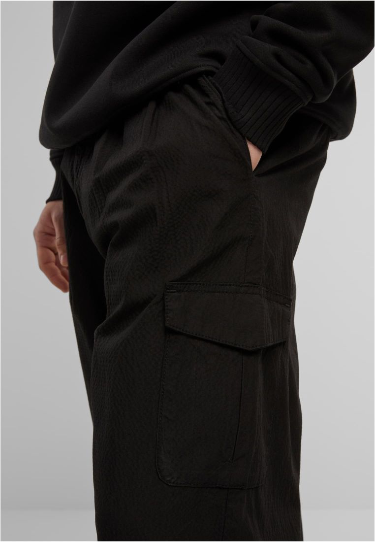 Wide Pleated Cargo Pants -  - TTUTB7604 - 8