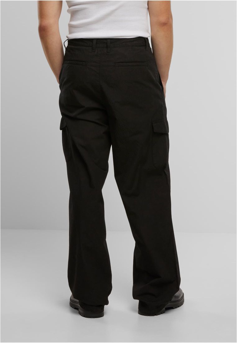 Wide Pleated Cargo Pants -  - TTUTB7604 - 5