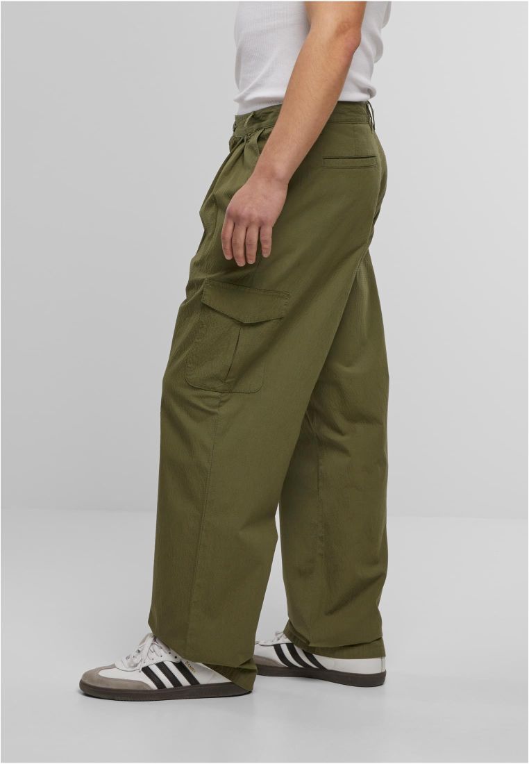 Wide Pleated Cargo Pants -  - TTUTB7604 - 275