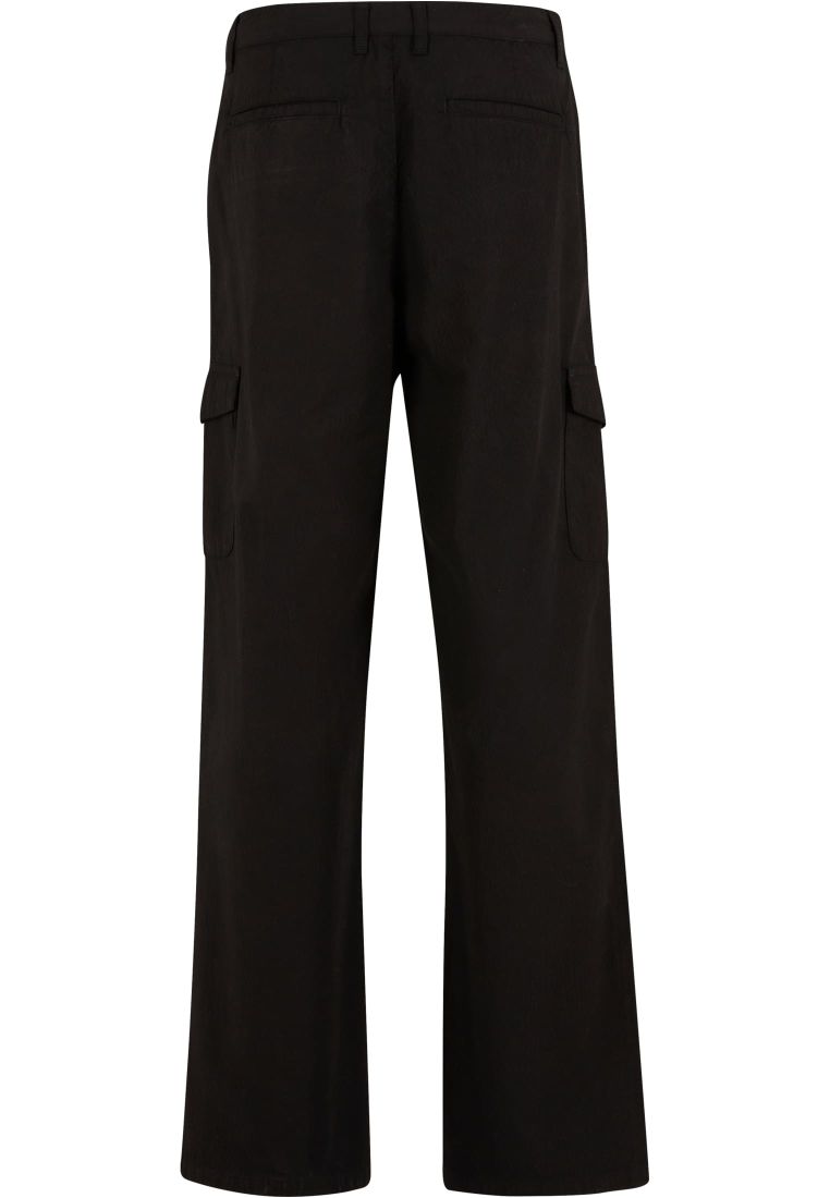 Wide Pleated Cargo Pants -  - TTUTB7604 - 10