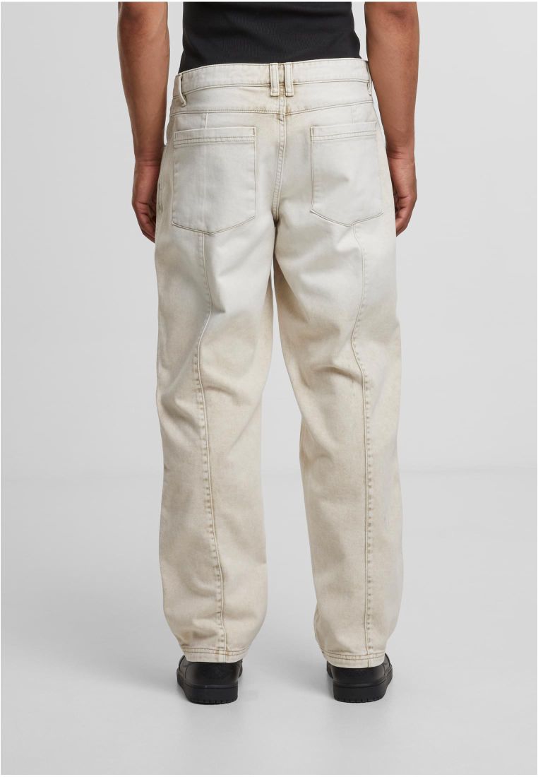 Wide Leg Denim With Dividing Seams -  - TTUTB7605 - 366