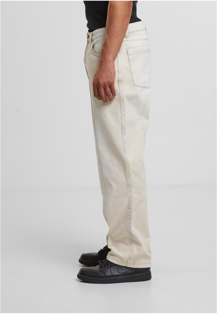 Wide Leg Denim With Dividing Seams -  - TTUTB7605 - 365