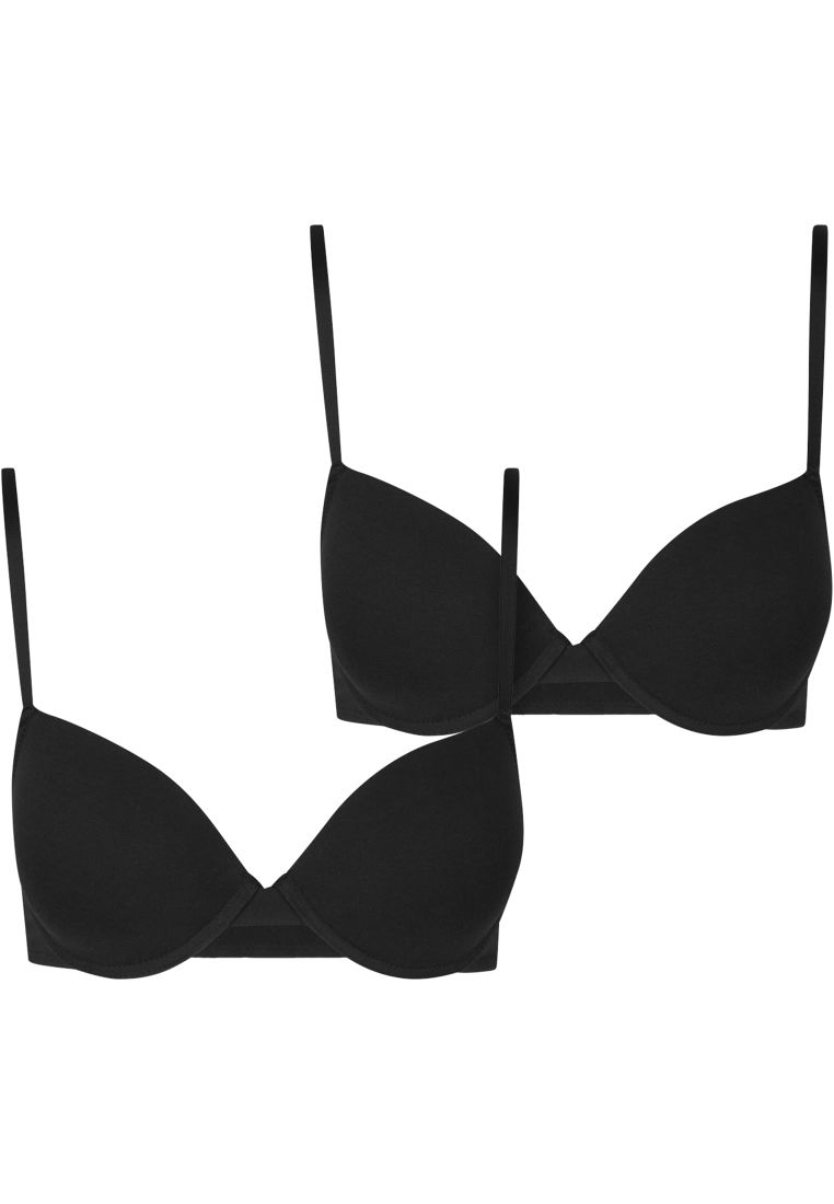 Ladies Basic Cotton Bra 2-Pack - - TTUTB7652A - 1028