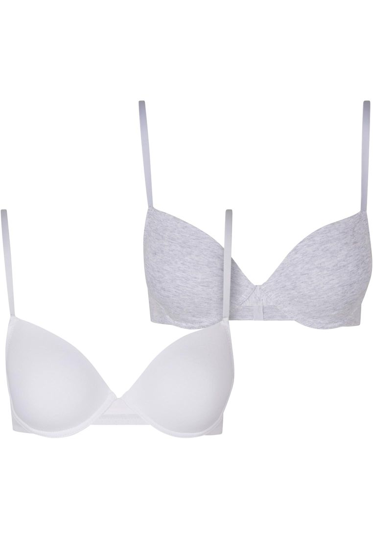 Ladies Basic Cotton Bra 2-Pack - - TTUTB7652A - 1358