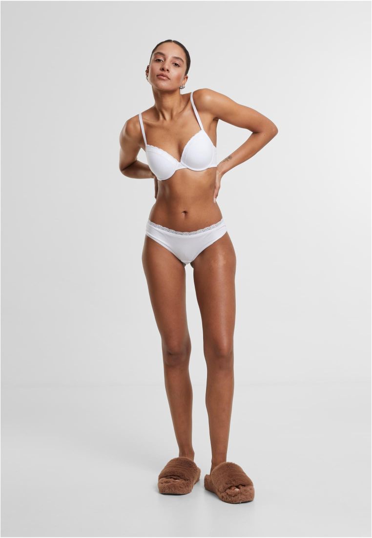 Ladies Basic Cotton Bra Lace 2-Pack -  - TTUTB7653A - 367