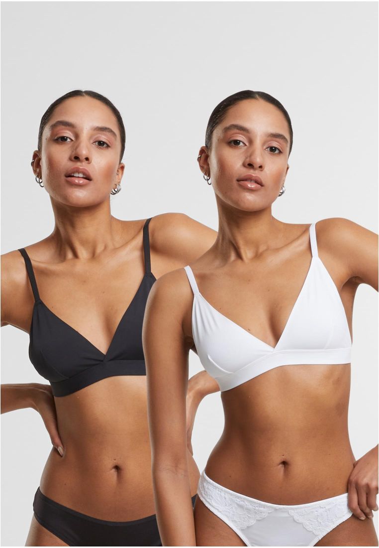 Ladies Basic unpadded Bra 2-Pack -  - TTUTB7655A - 34