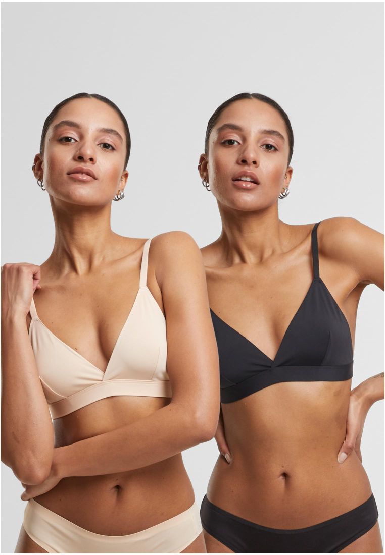 Ladies Basic unpadded Bra 2-Pack -  - TTUTB7655A - 634