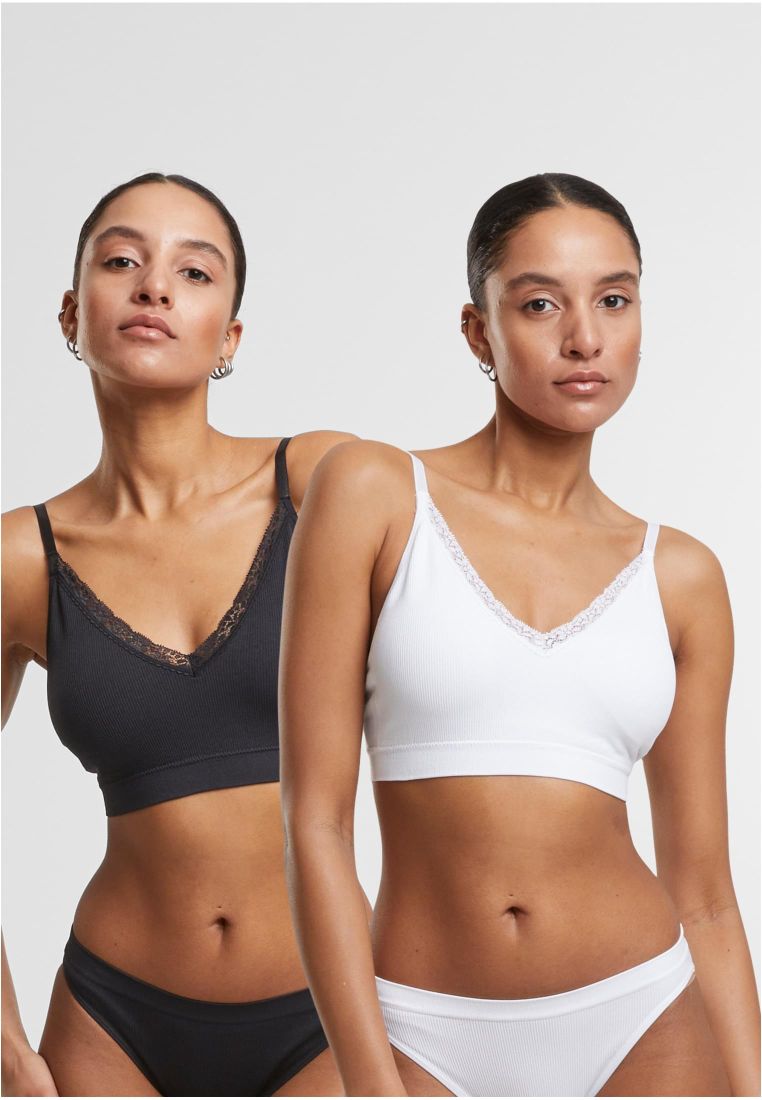 Ladies Padded Rip Bra 2-Pack - - TTUTB7657A - 34