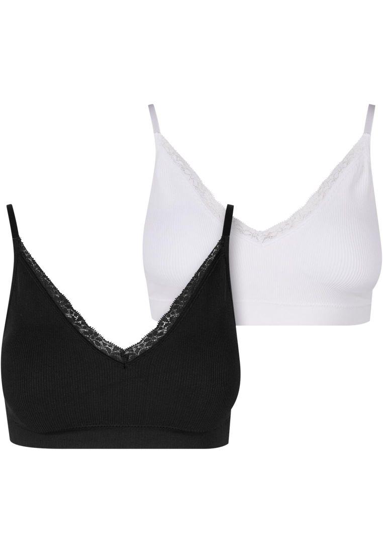 Ladies Padded Rip Bra 2-Pack - - TTUTB7657A - 35