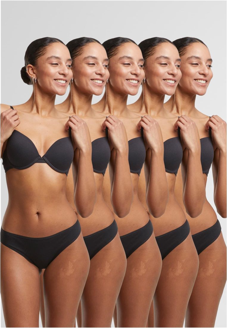 Ladies Basic Cotton Slip 5-Pack -  - TTUTB7658C - 3