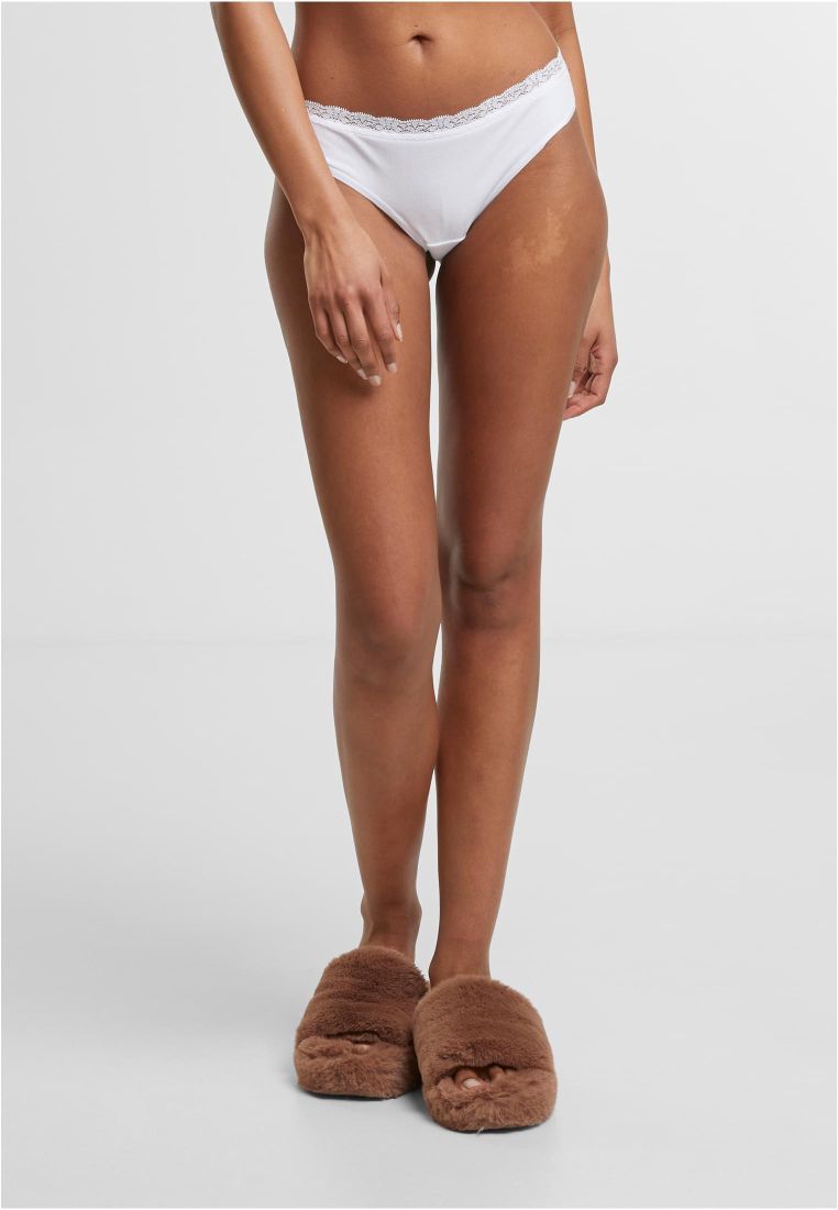 Ladies Basic Cotton Brazilian Lace 5-Pac -  - TTUTB7660C - 181