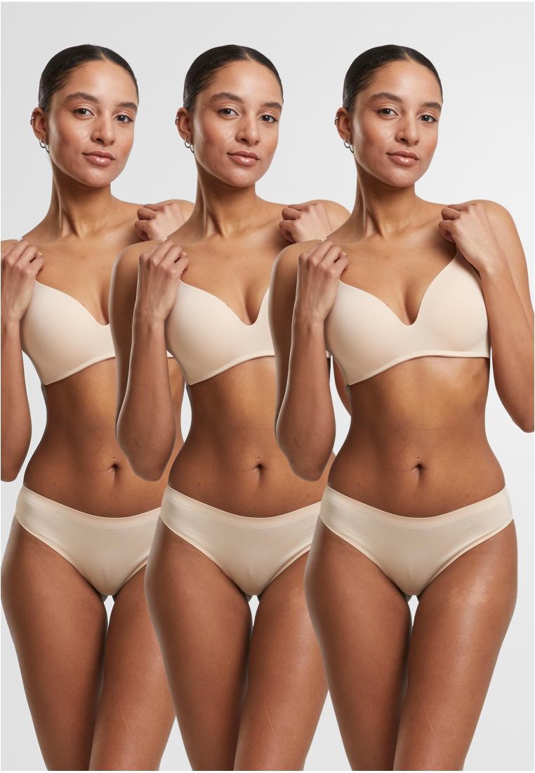 Ladies Bonded Brazilian 3-Pack -  - TTUTB7662B - 334