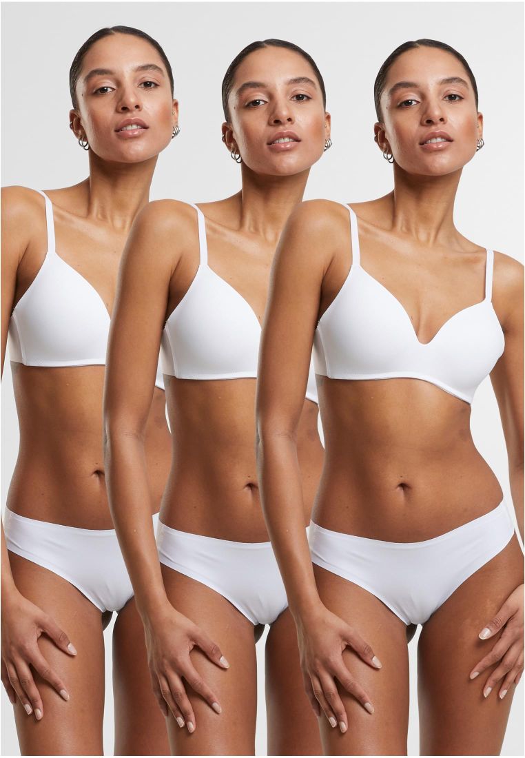 Ladies Lasercut Brazilian 3-Pack - - TTUTB7663B - 34