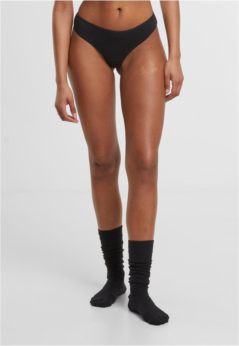 Ladies Basic Cotton Tanga 5-Pack -  - TTUTB7666C - 1