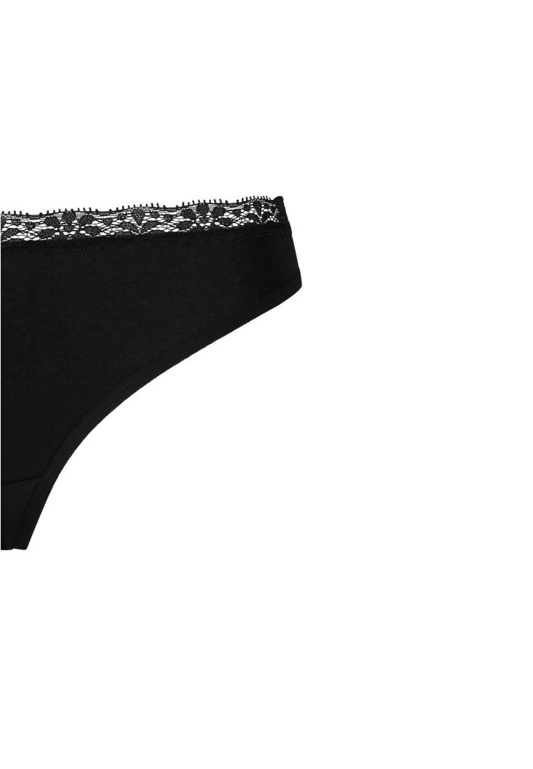 Ladies Basic Cotton Tanga Lace 5-Pack -  - TTUTB7667C - 41