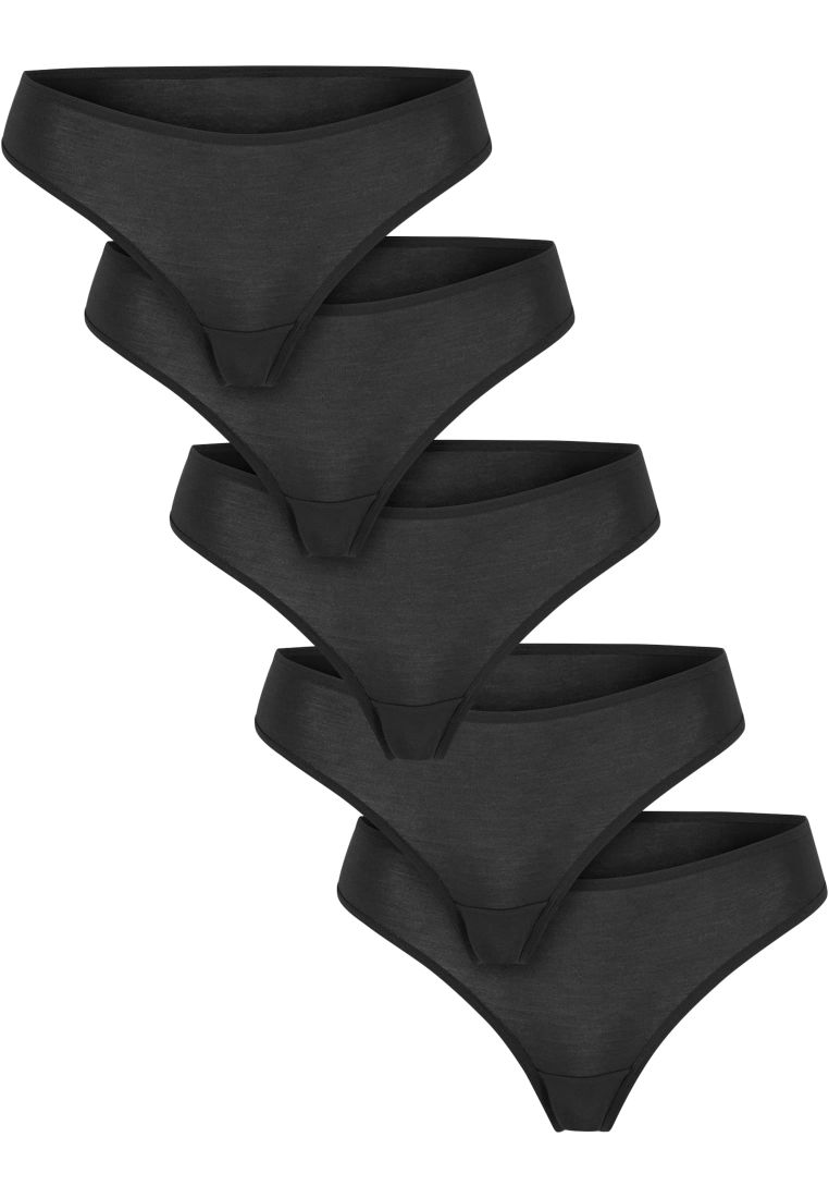 Ladies Bamboo Tanga 5-Pack - - TTUTB7668C - 7