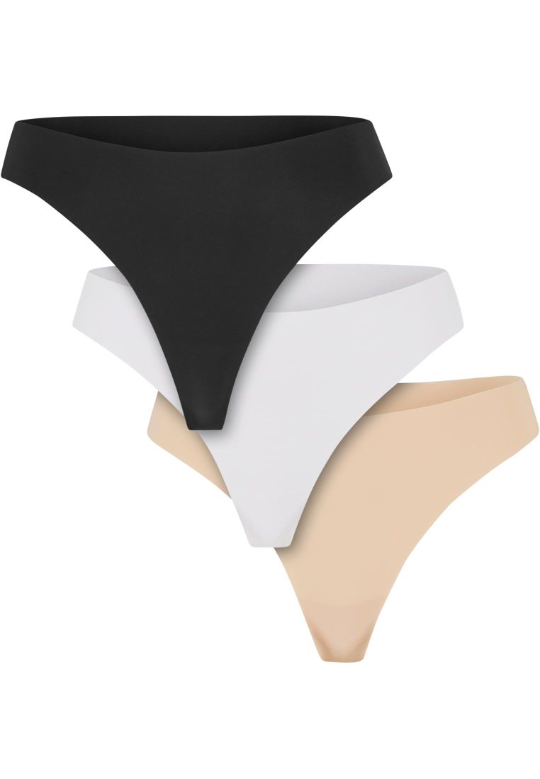 Ladies Lasercut Tanga 3-Pack - - TTUTB7670B - 7