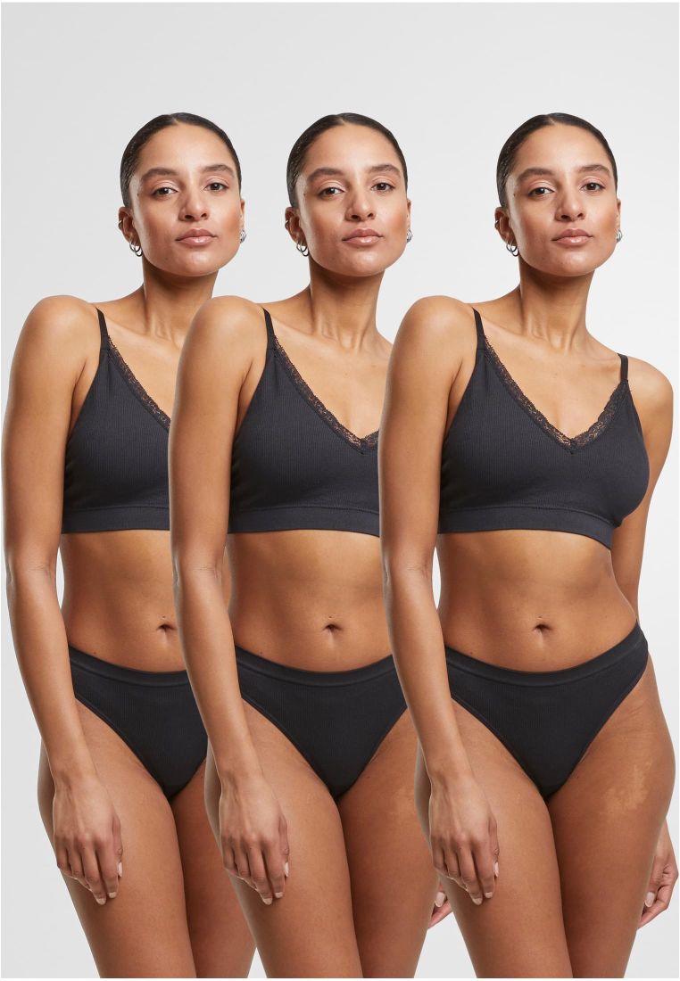 Ladies Rip Tanga 3-Pack -  - TTUTB7671B - 34