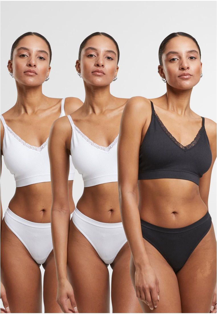 Ladies Rip Tanga 3-Pack - - TTUTB7671B - 3