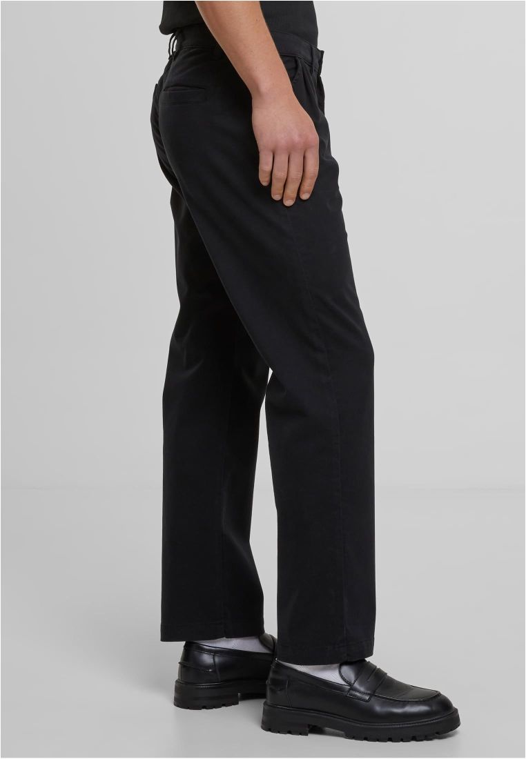 Pleated Twill Pants - - TTUTB7689 - 37
