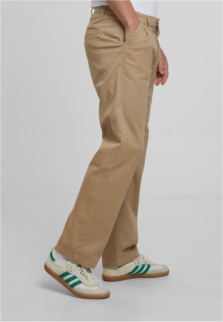 Pleated Twill Pants - - TTUTB7689 - 6