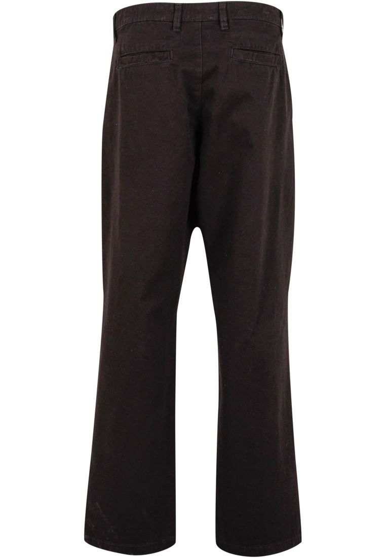 Pleated Twill Pants - - TTUTB7689 - 42