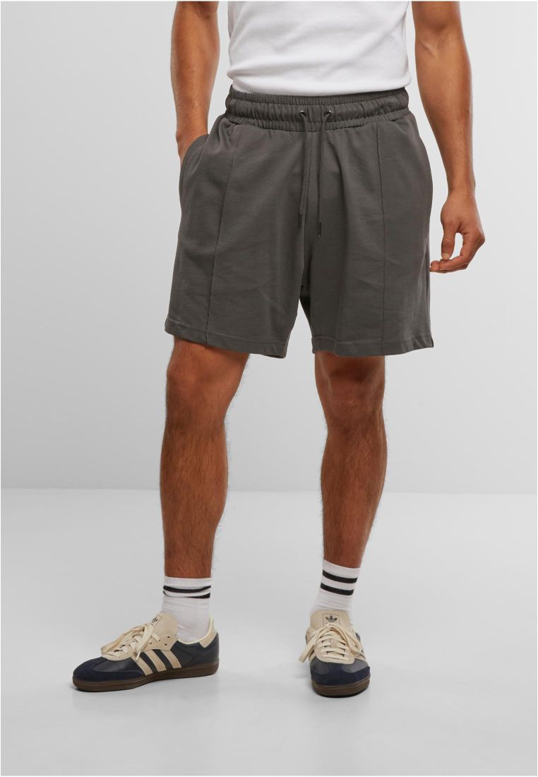Heavy Jersey Pintuck Track Shorts -  - TTUTB7691 - 1