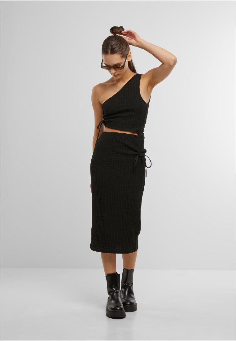 Ladies Cut Out Jersey Dress -  - TTUTB7706 - 5