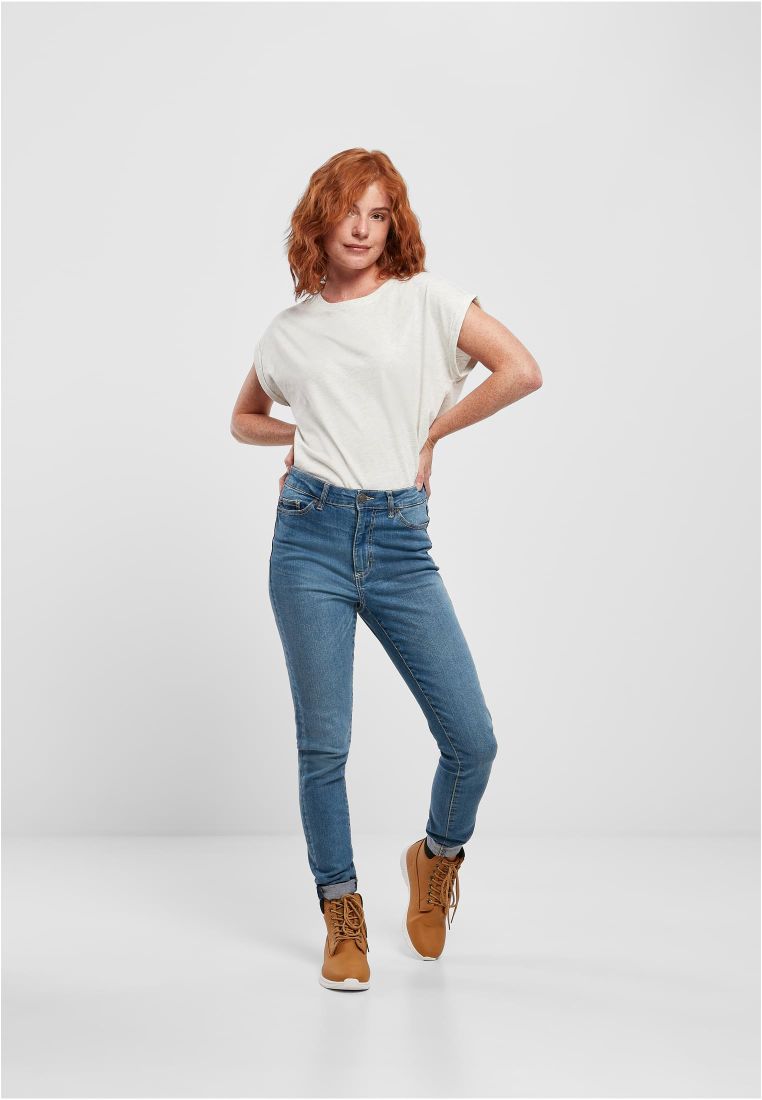 Ladies Extended Shoulder Tee - Naisten T-paidat ja Topit - TTUTB771 - 458