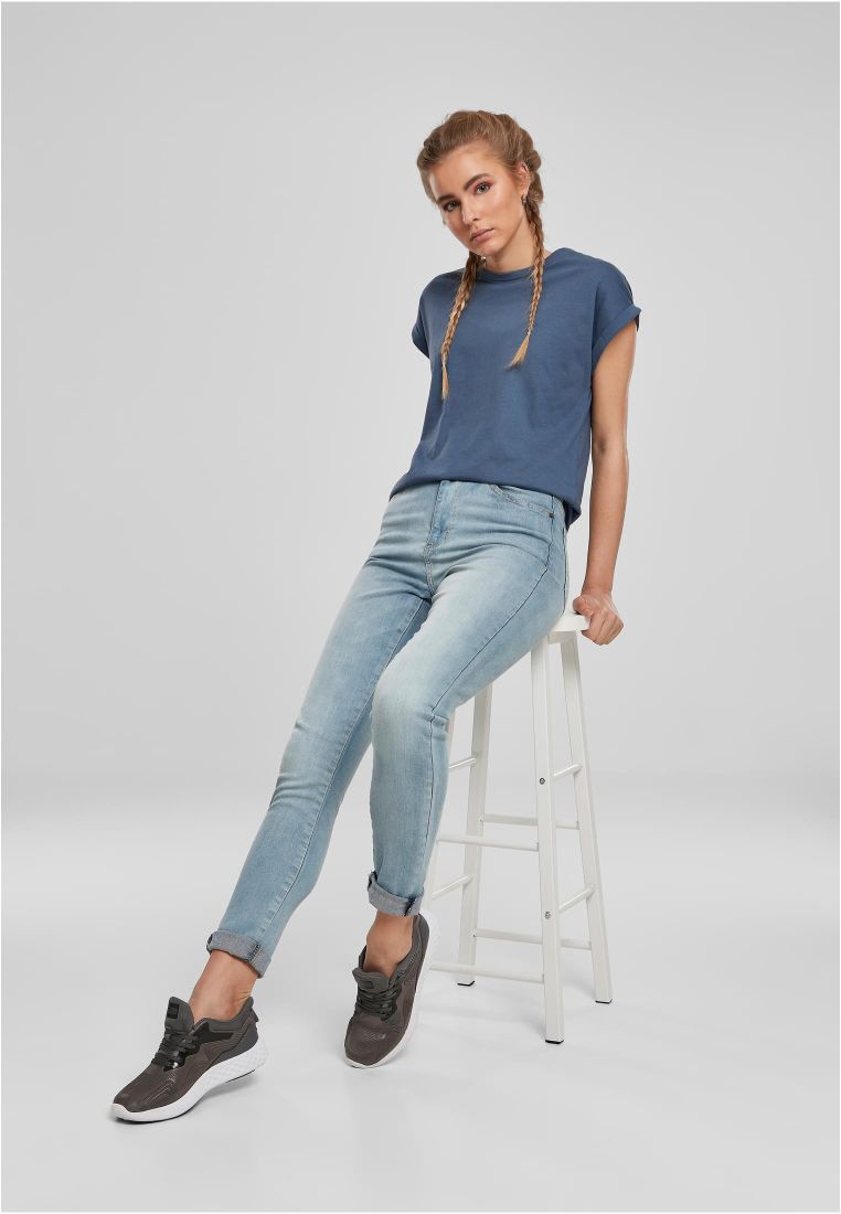 Ladies Extended Shoulder Tee - Naisten T-paidat ja Topit - TTUTB771 - 7239