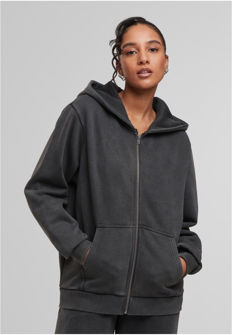 Ladies Vintage Heavy Zip Hoody -  - TTUTB7742 - 301