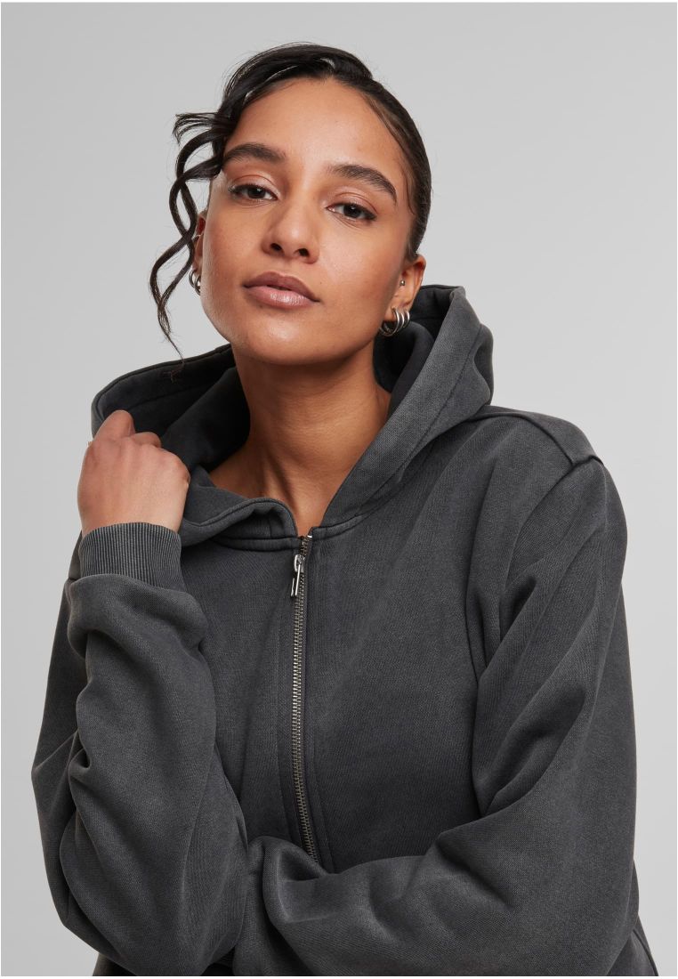 Ladies Vintage Heavy Zip Hoody -  - TTUTB7742 - 307