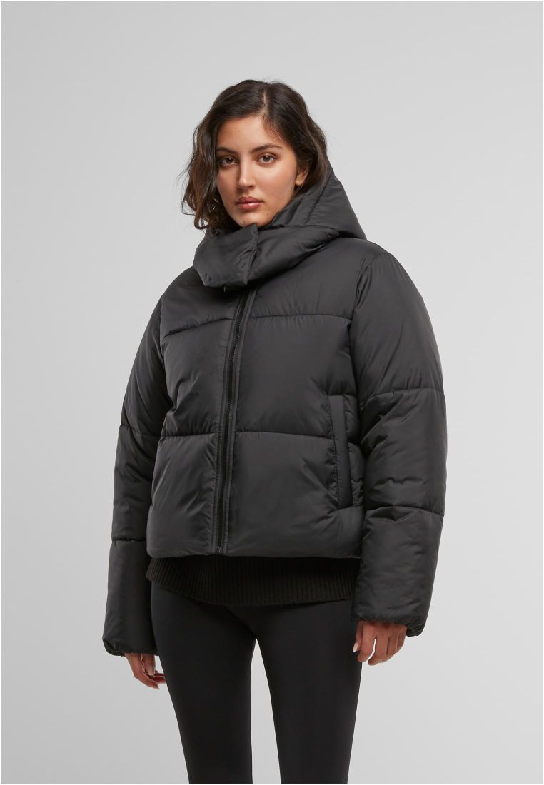 Ladies Hooded Collar Puffer Jacket -  - TTUTB7797 - 31