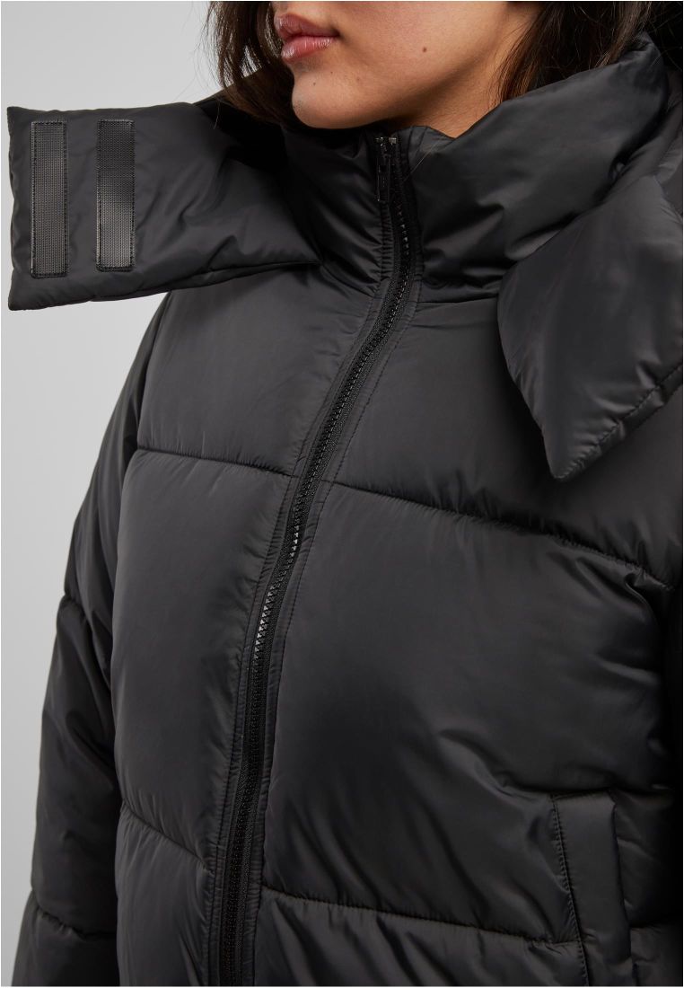 Ladies Hooded Collar Puffer Jacket - - TTUTB7797 - 37