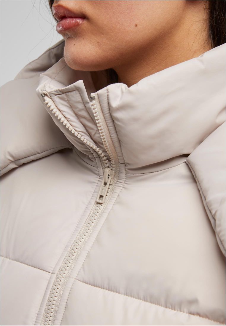 Ladies Hooded Collar Puffer Jacket - - TTUTB7797 - 6