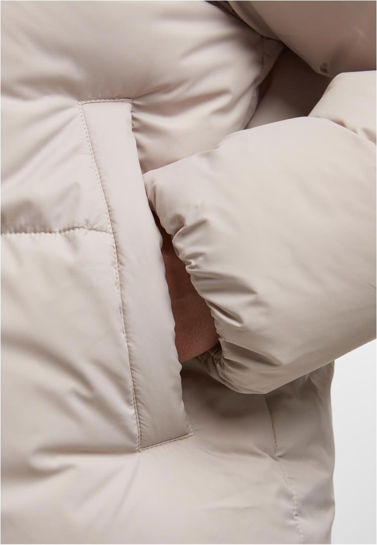 Ladies Hooded Collar Puffer Jacket - - TTUTB7797 - 7