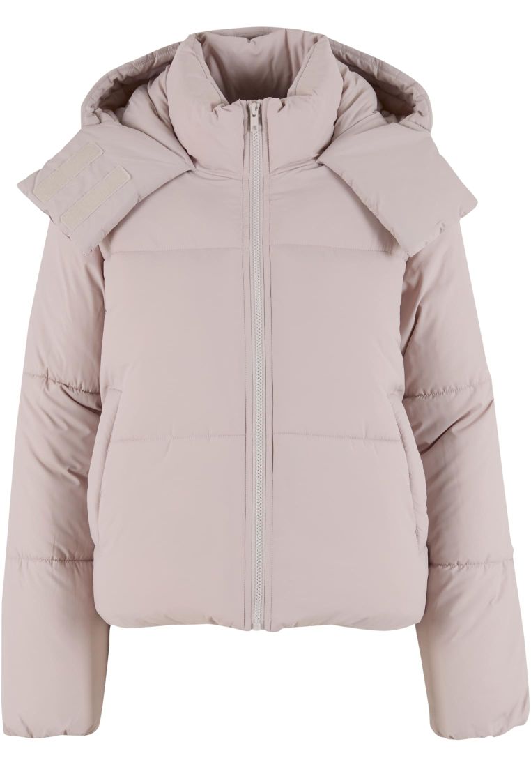 Ladies Hooded Collar Puffer Jacket -  - TTUTB7797 - 182